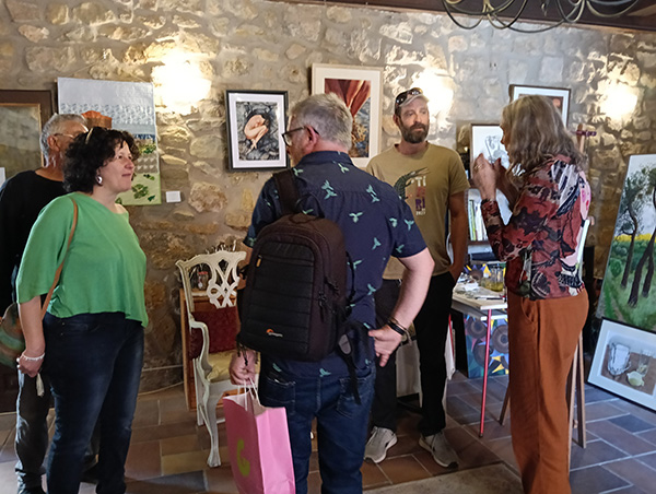 En el Estudio de Pintura Portal Mayor de Sigüenza